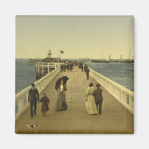 Aimant Quai à Ostend, Flandre occidentale, Belgique