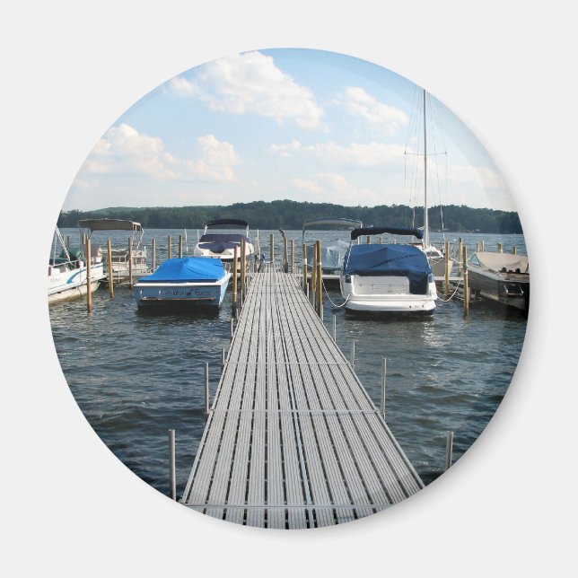 Aimant Quai de bateau - Lac Chautauqua (Devant)