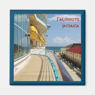 Aimant Quai de croisière Falmouth Bordé