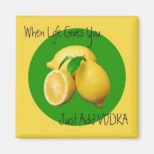 Aimant Quand la vie donne des citrons Humour et Drôle