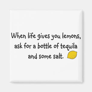 Aimant Quand la vie vous donne des citrons