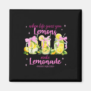 Aimant Quand La Vie Vous Donne Des Citrons Font De La Léo