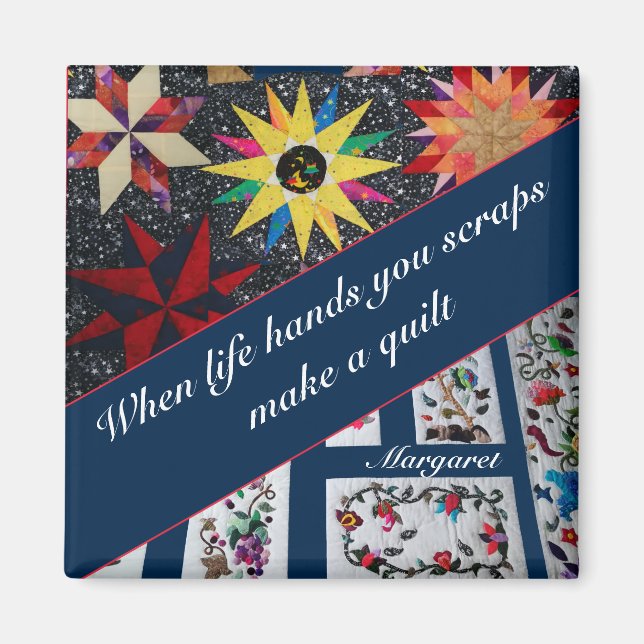 Aimant Quand La Vie Vous Met À La Main, Vous Rabattez Fai (Devant)