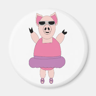 Aimant Quand les cochons dansent l'aimant
