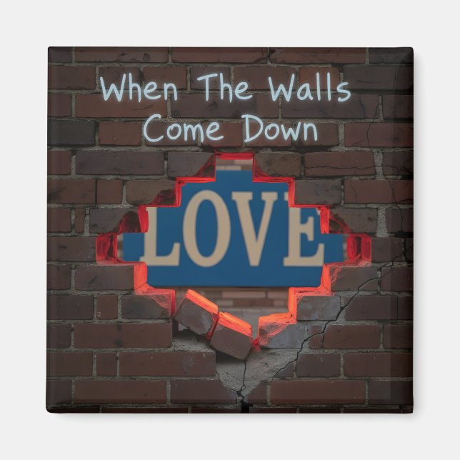 Aimant Quand Les Murs Tombent (Devant)