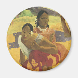 Aimant Quand te maries-tu ? de Paul Gauguin, Art Vintage