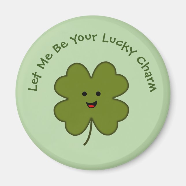 Aimant Quatre Leaf Clover (Devant)