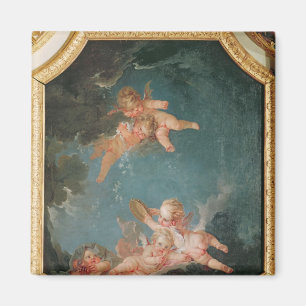 Aimant Quatre saisons dans Salle du Conseil - hiver