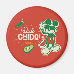Aimant ¡Qué chido! "Tellement cool" Mickey Mouse