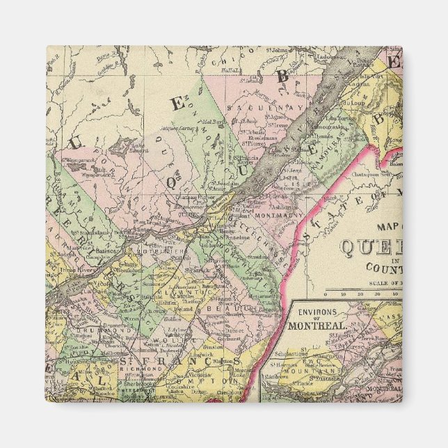 Aimant Québec (Devant)