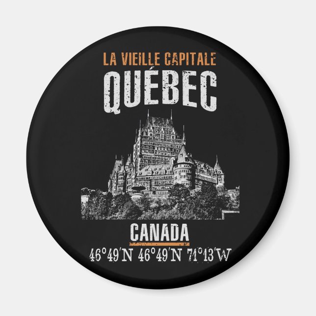 Aimant Québec (Devant)