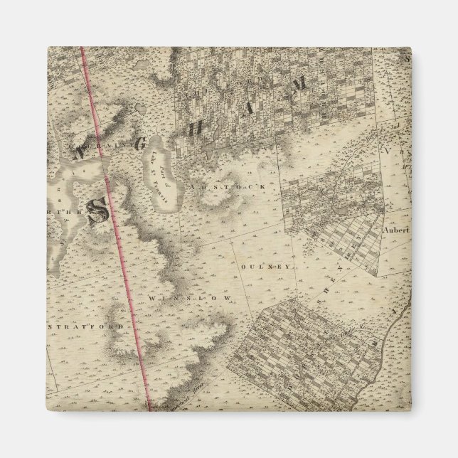 Aimant Québec, Canada 5 (Devant)