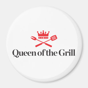 Aimant Queen of the Grill