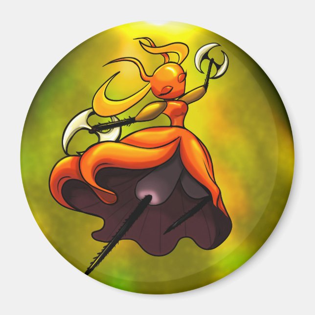 Aimant Queen of the Skarr (Devant)