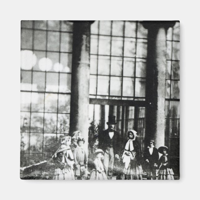 Aimant Queen Victoria et Prince Albert avec leur (Devant)