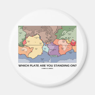 Aimant Quel plat vous tenez-vous dessus ? (Tectonique de