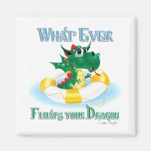 Aimant Quel Que Soit L'Amusant Qui Flotte Votre Dragon