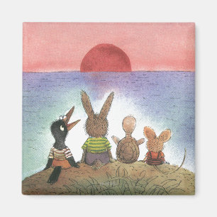 Aimant Quelque chose de rouge