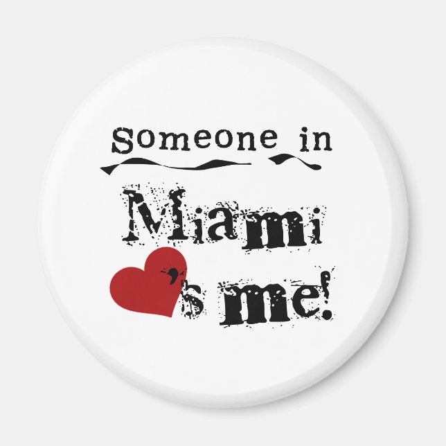 Aimant Quelqu'un à Miami (Devant)