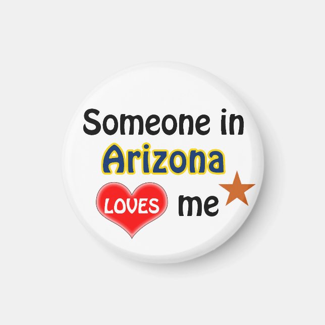 Aimant Quelqu'un en Arizona m'aime (Devant)
