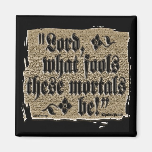 Aimant Quels sont les éléments magiques (Devant)