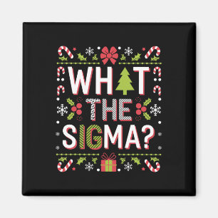 Aimant Qu'est-ce que le Sigma Funny Santa Clause Gen Alph