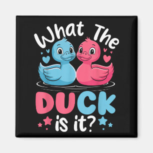 Aimant Qu'est-ce que les canards est Bébé Fête de Révélat