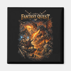 Aimant Quête de feu de dragon