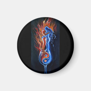 Aimant Qui est le feu, qui est l'eau