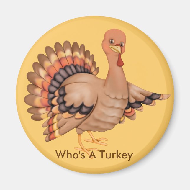 Aimant Qui est une Turquie (Devant)