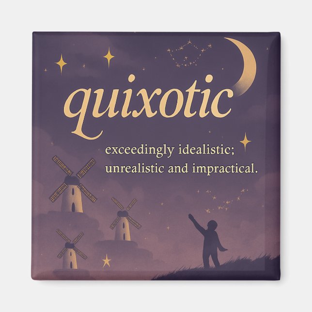 Aimant Quichotte (Devant)