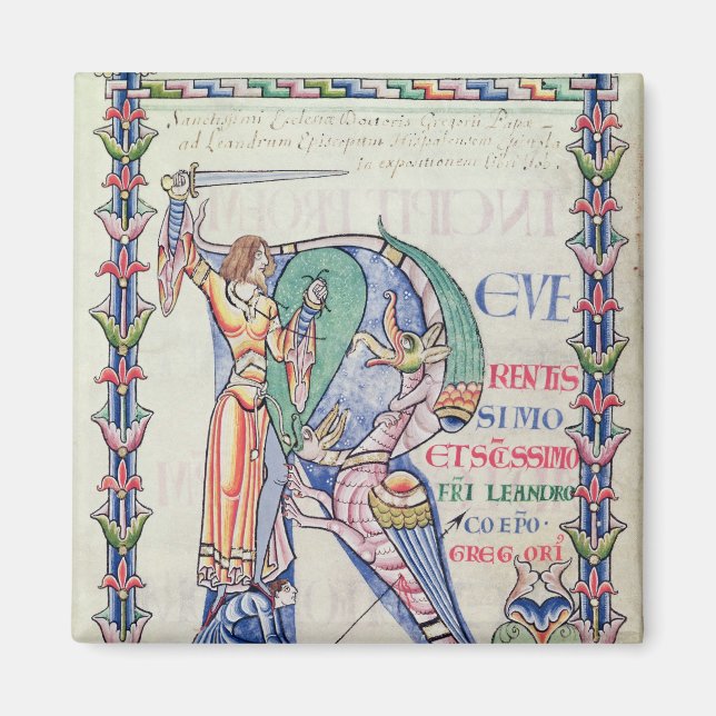 Aimant 'R' initial historique (Devant)