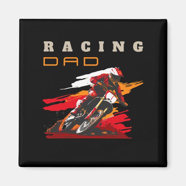 Aimant Racing papa (Devant)
