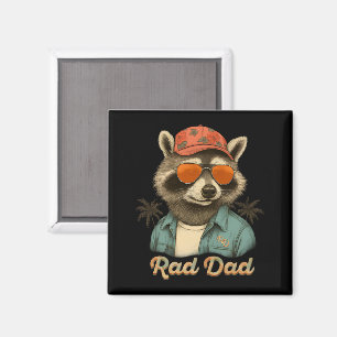 Aimant Rad Papa Drôle Bonne Fête des pères Vintage