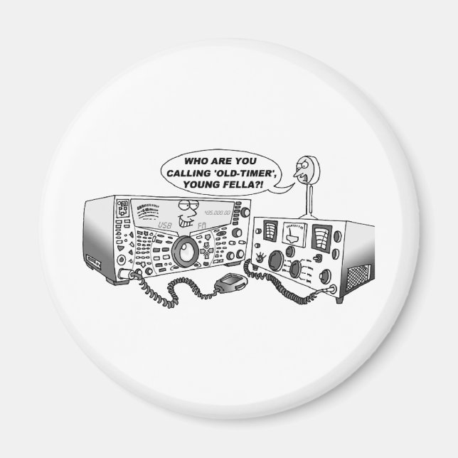 Aimant Radio Old Timer (Devant)