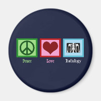 Radiologue Peace Love Radiologie Poitrine Radiolog