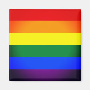 Aimant Rainbow Flag & Fierté Rainbow / communauté LGBT Ma