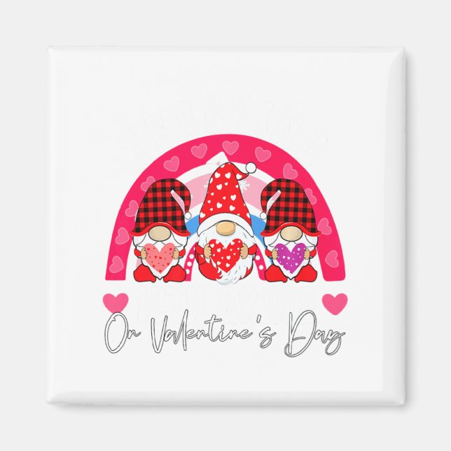 Aimant Rainbow Teaching 12th Grade On Valentines Day Tea  (Devant)