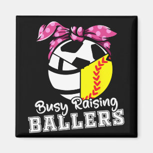 Aimant Raising Ballers - Drôle de football de balle molle