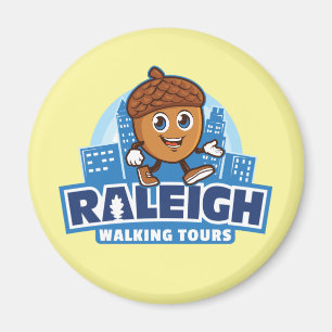 Aimant Raleigh Randonnées pédestres Tours Cute Acorn Ma