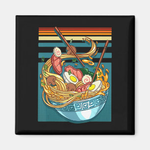 Aimant Ramen Style Vintage Anime Japonais Cadeaux de nour
