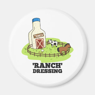 Aimant Ranch Dressing Funky Food Pun