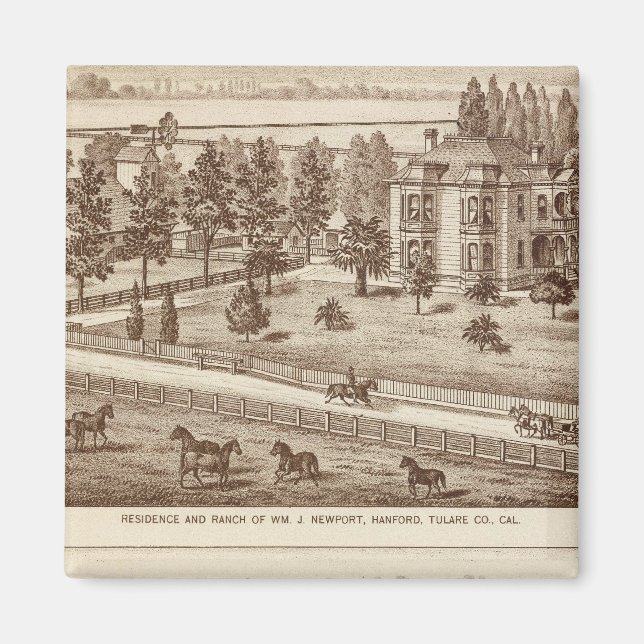 Aimant Ranches, Hanford, Cal (Devant)