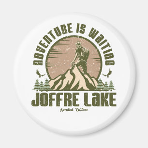 Aimant Randonnée du lac Retro Joffre