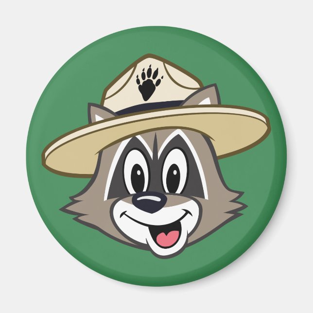 Aimant Ranger Rick | Tête Rick Ranger (Devant)