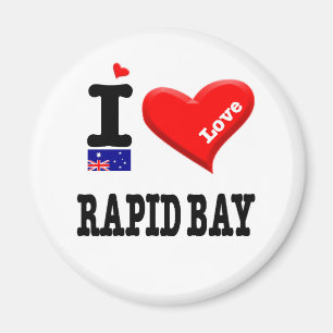 Aimant RAPIDE BAY - I Love
