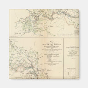 Aimant Rappahannock R, Chancellorsville, Fredericksburg