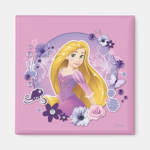 Aimant Rapunzel - J'allume mon propre chemin