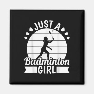Aimant Raquette Volant de badminton - Juste Un Badminto
