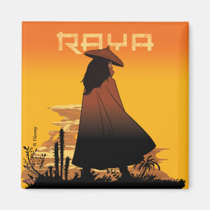 Aimant Raya Sunset Graphic